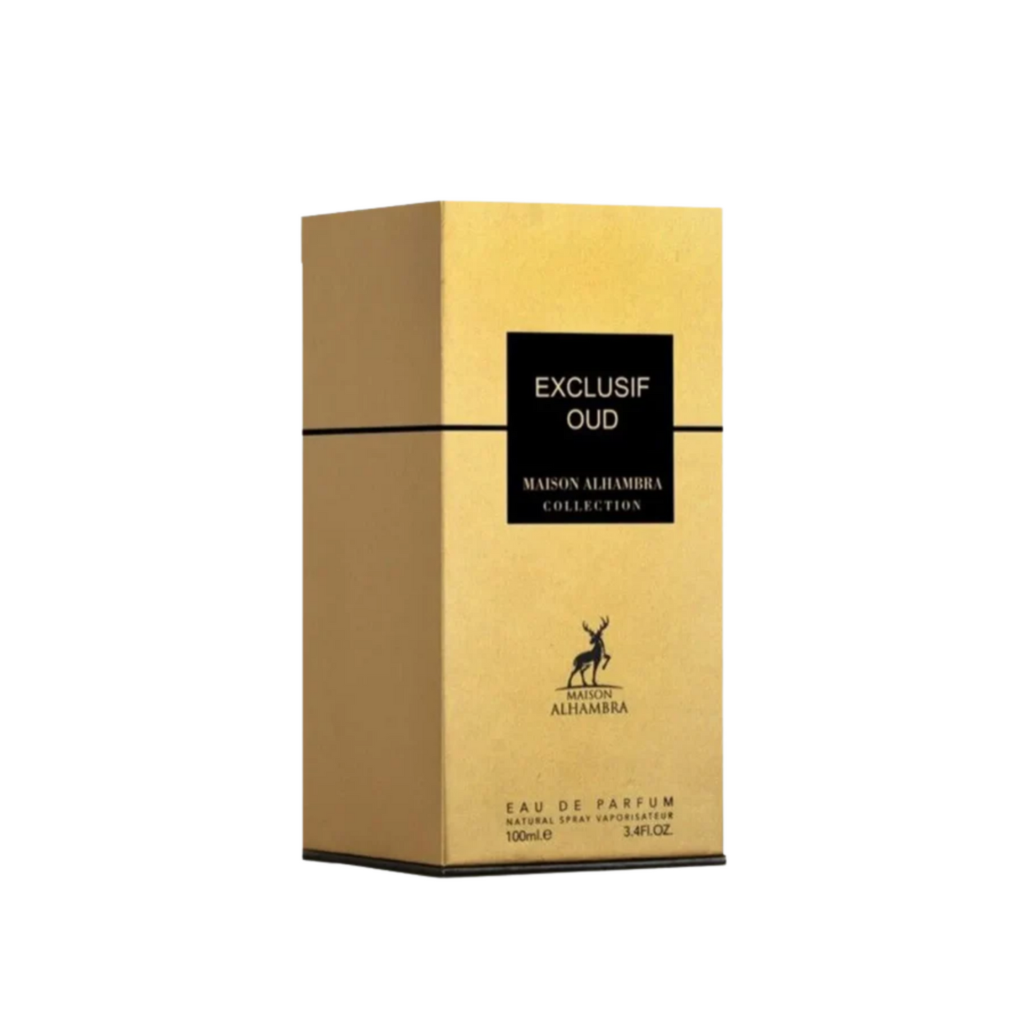 Maison Alhambra Exclusif Oud Unisex EDP Spray 3.4 oz