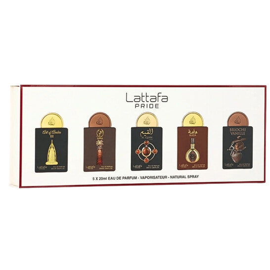 Lattafa Pride EDP Gift Set Collection No.4 (5 x 0.67oz) (Gift Set)