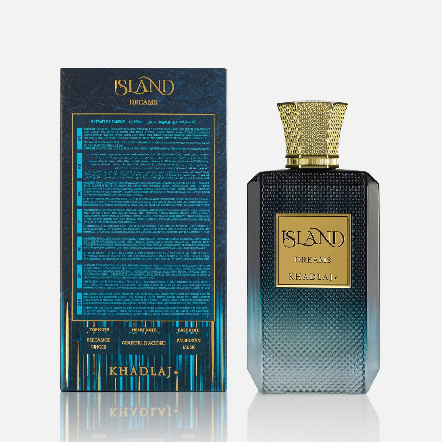 Khadlaj Island Dreams Extrait De Parfum 3.4 oz
