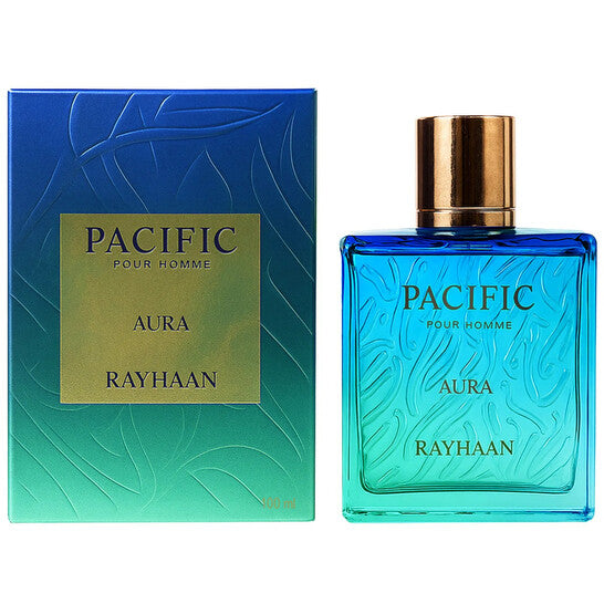 Rayhaan Pacific Aura Men EDP Spray 3.4 oz
