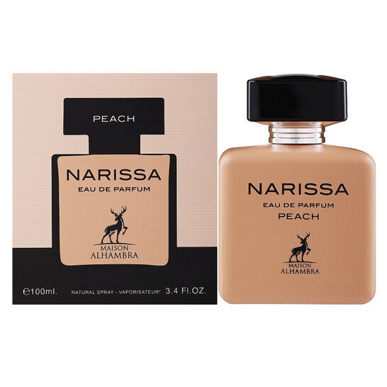 Maison Alhambra Narissa Peach Women EDP Spray 3.0 oz