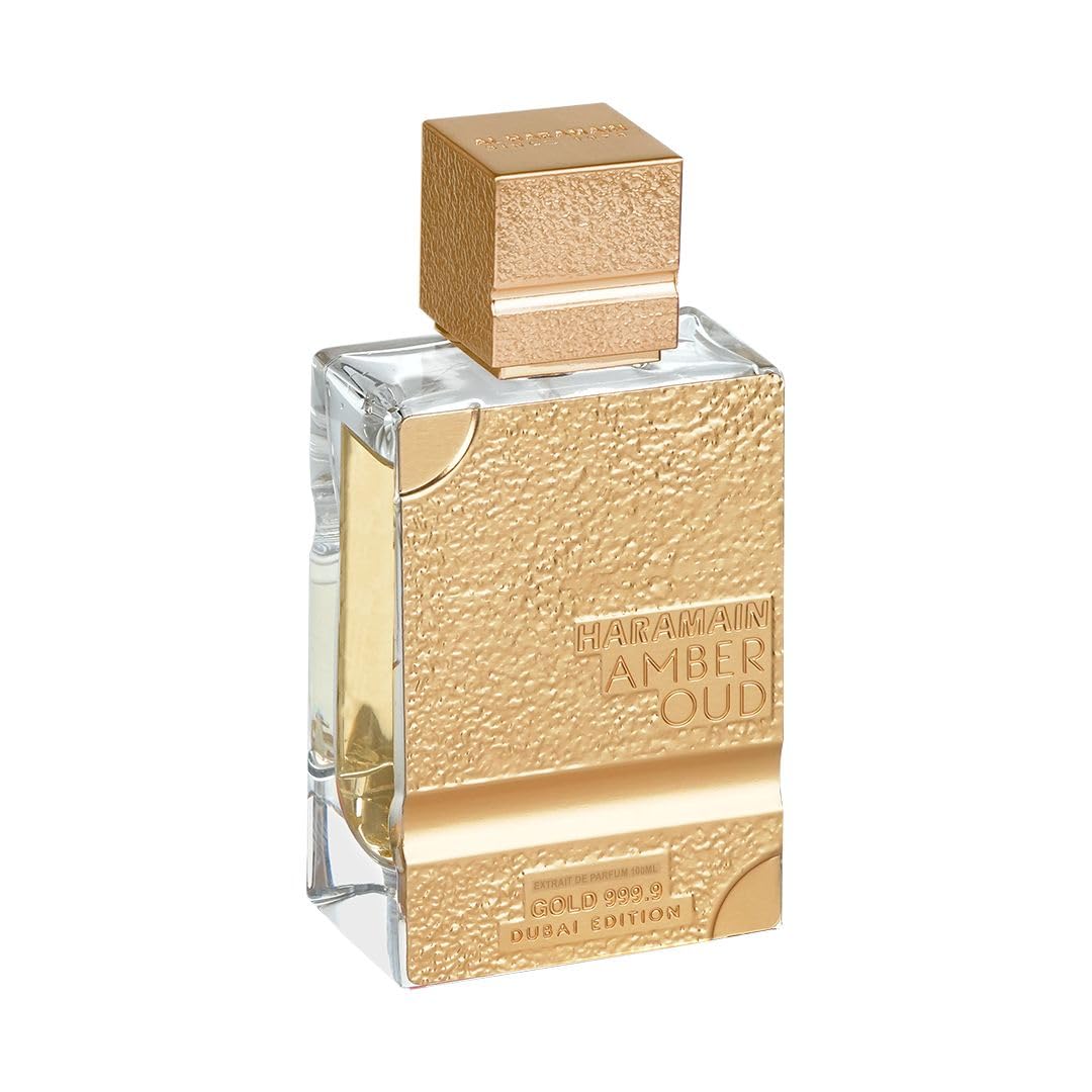 Al Haramain Amber Oud Gold 999.9 Dubai Edition Unisex EDP Spray 3.33 oz