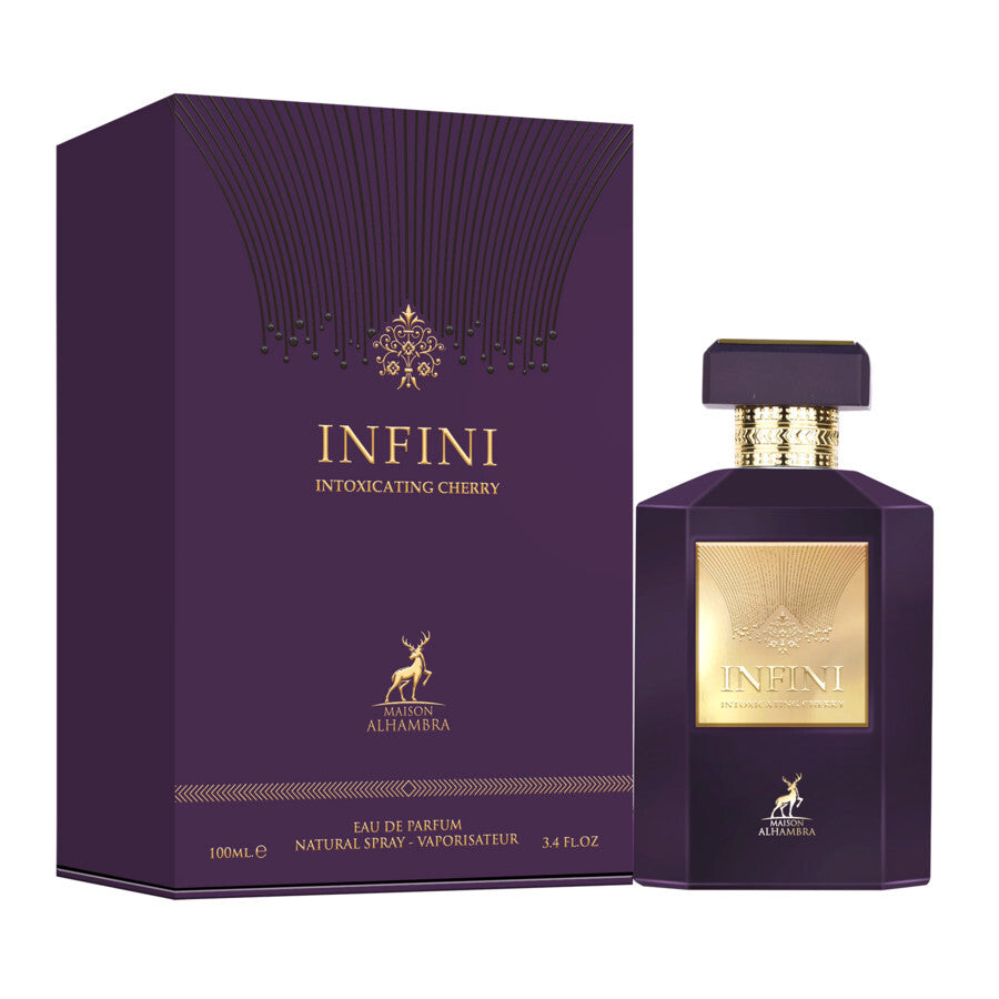 Maison Alhambra Infini Intoxicating Cherry Unisex EDP Spray 3.4 oz