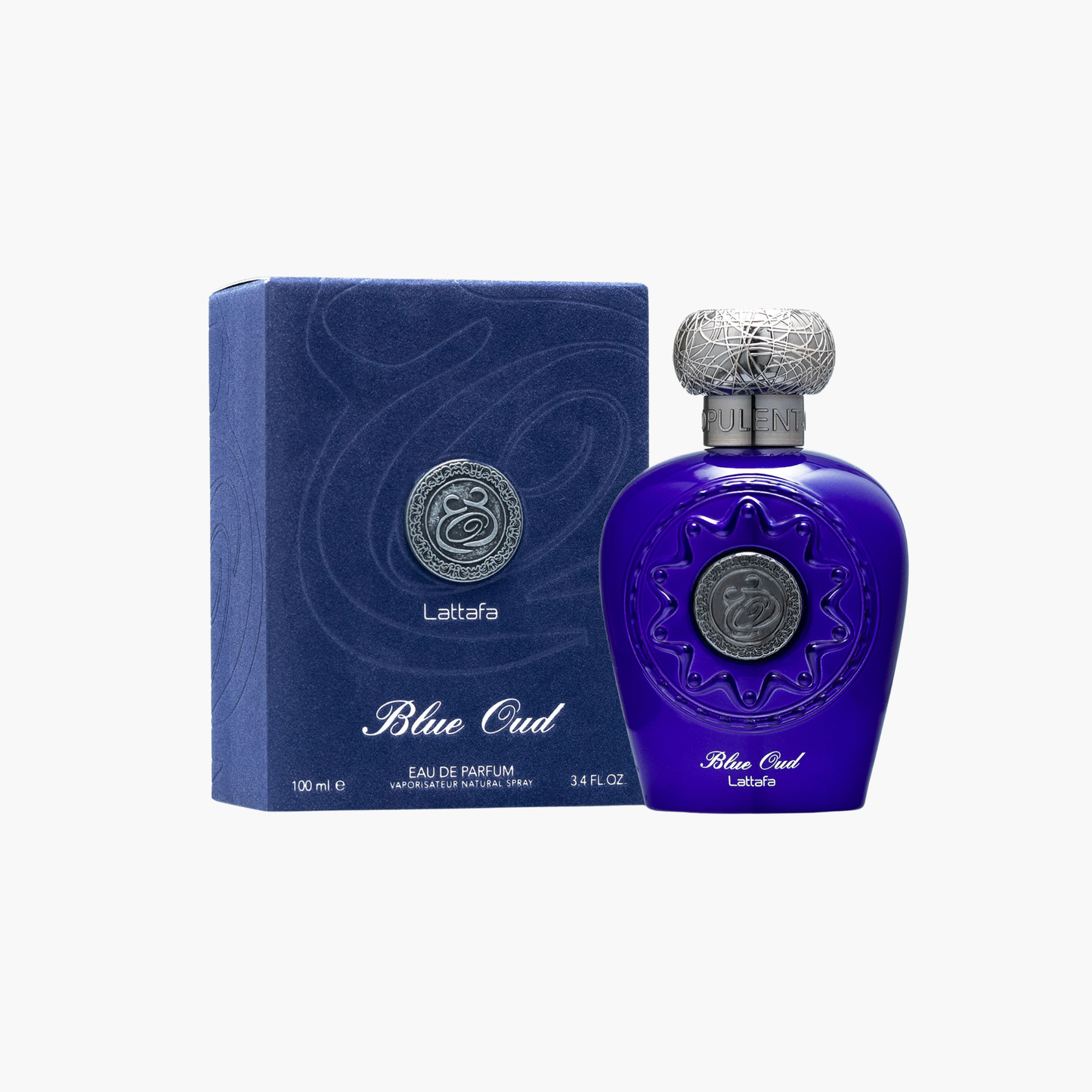 Lattafa Blue Oud Eau De Parfum 3.4 oz
