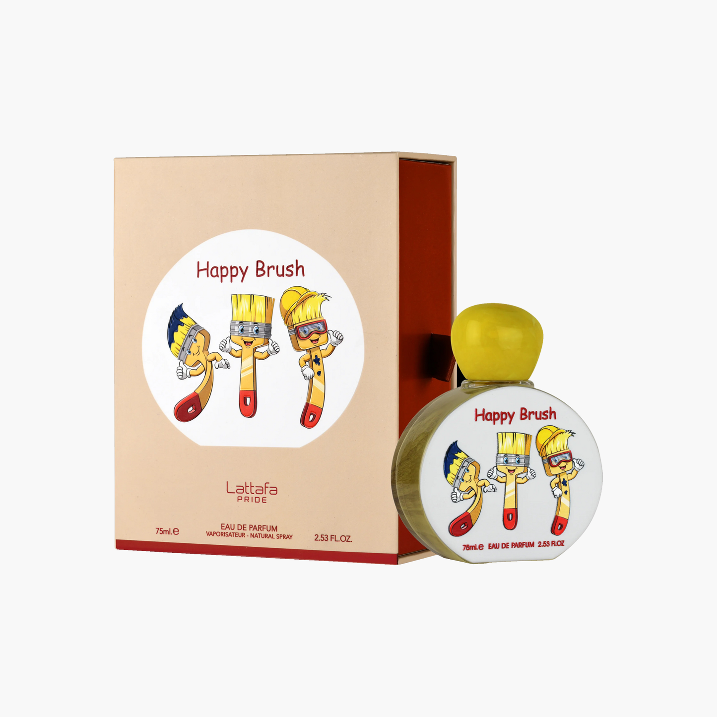 Lattafa Happy Brush Eau De Parfum 3.4 oz