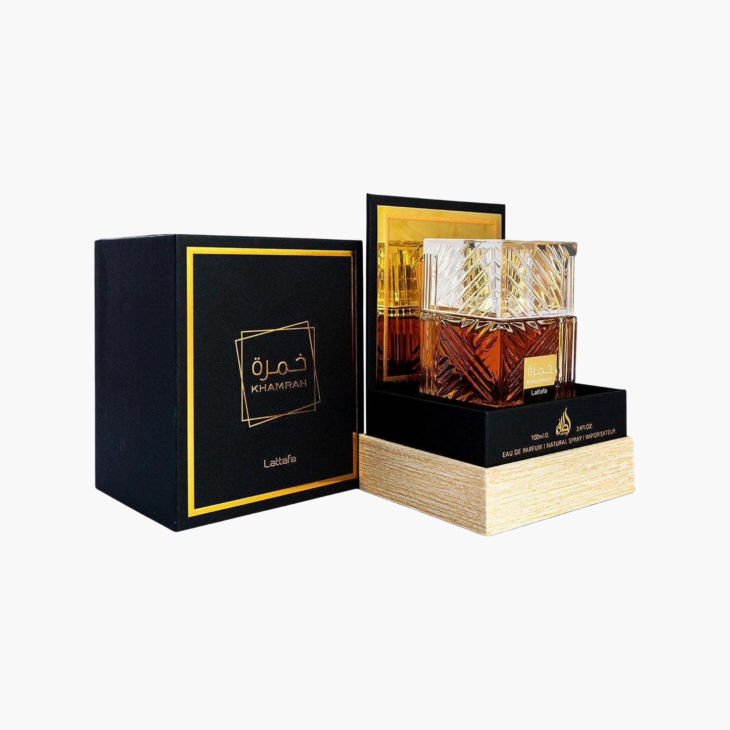 Lattafa Khamrah Unisex EDP Spray 3.4 oz