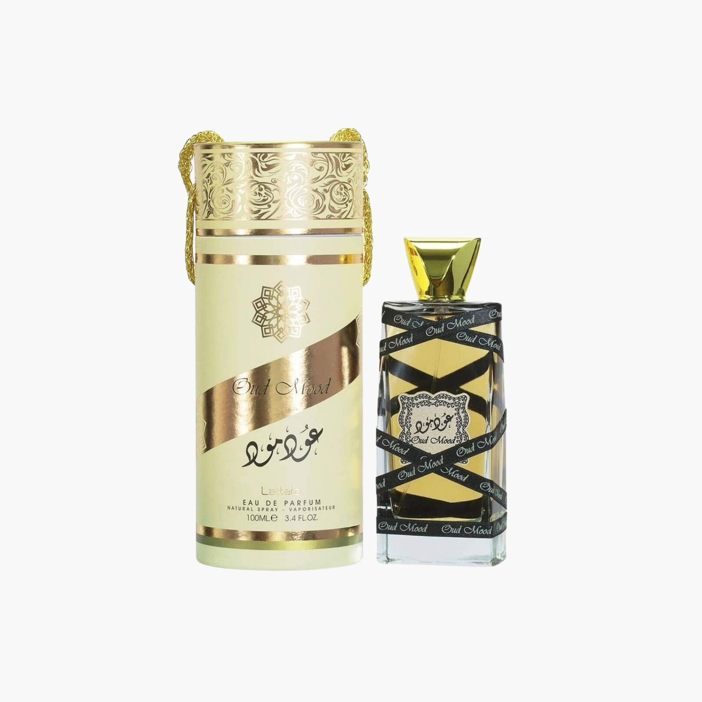 Lattafa Oud Mood Unisex EDP Spray 3.4 oz