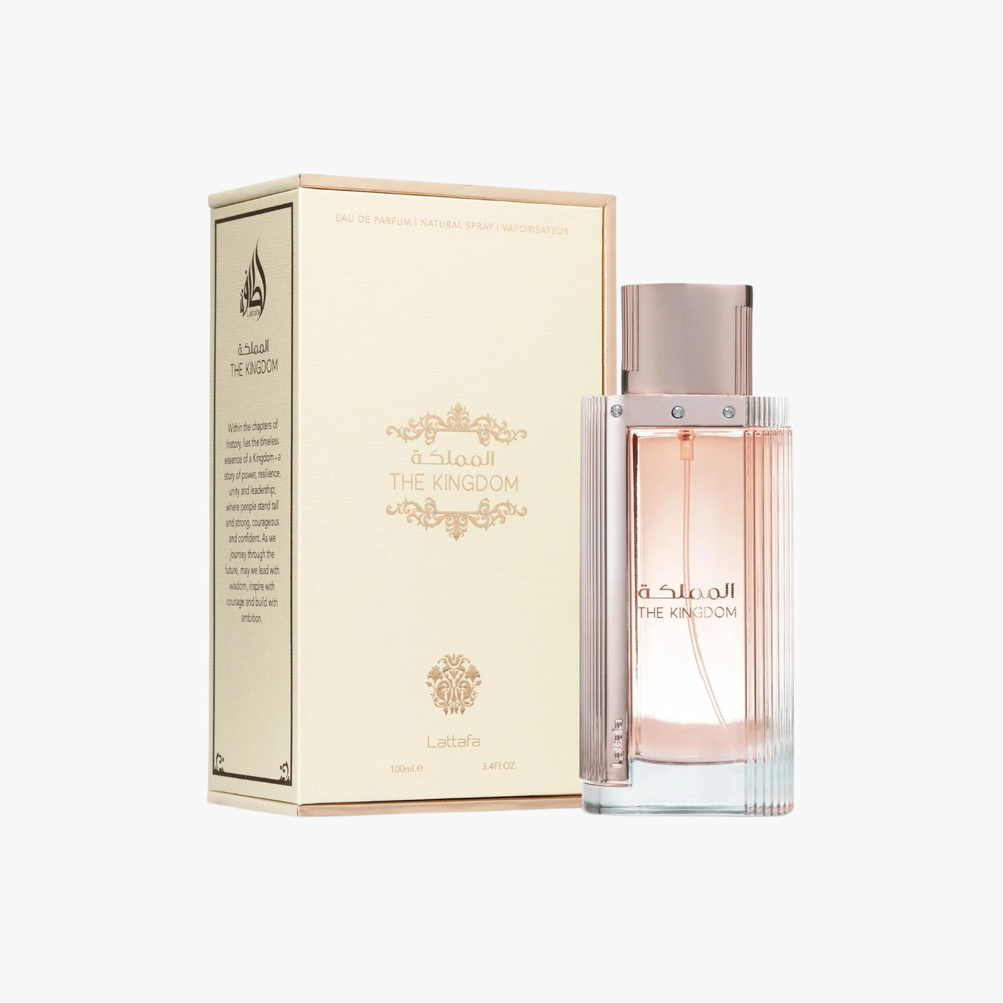 Lattafa The Kingdom For Women EDP Spray 3.4 oz