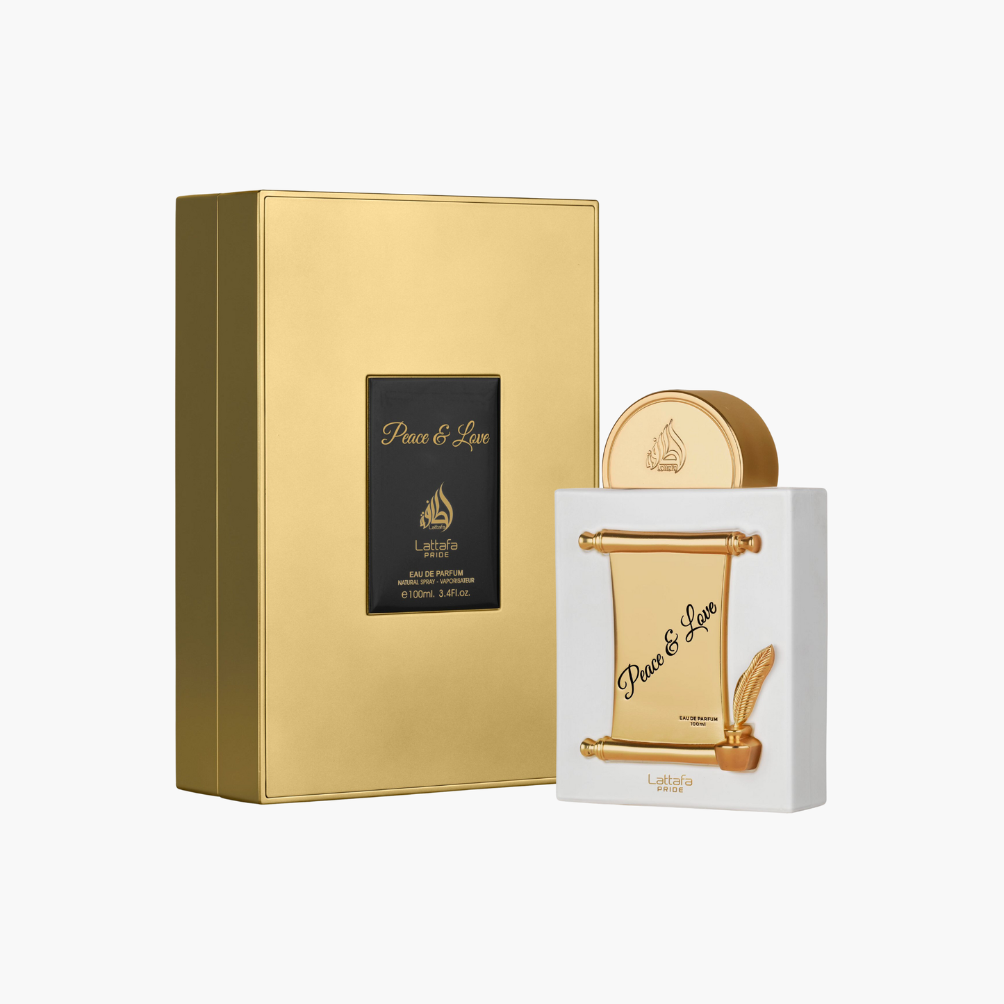 Lattafa Peace & Love Eau De Parfum 3.4 oz