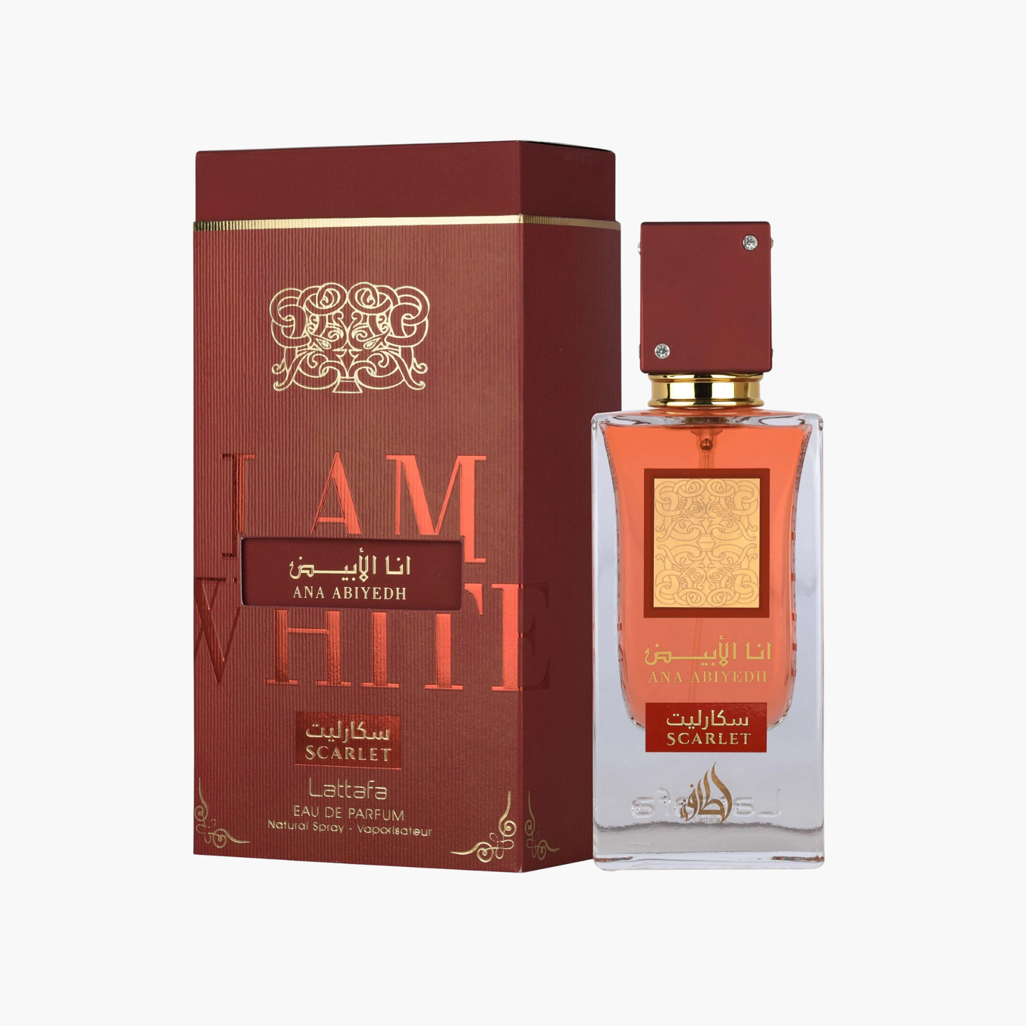 Lattafa Ana Abiyedh Scarlet Eau De Parfum 2.0 oz