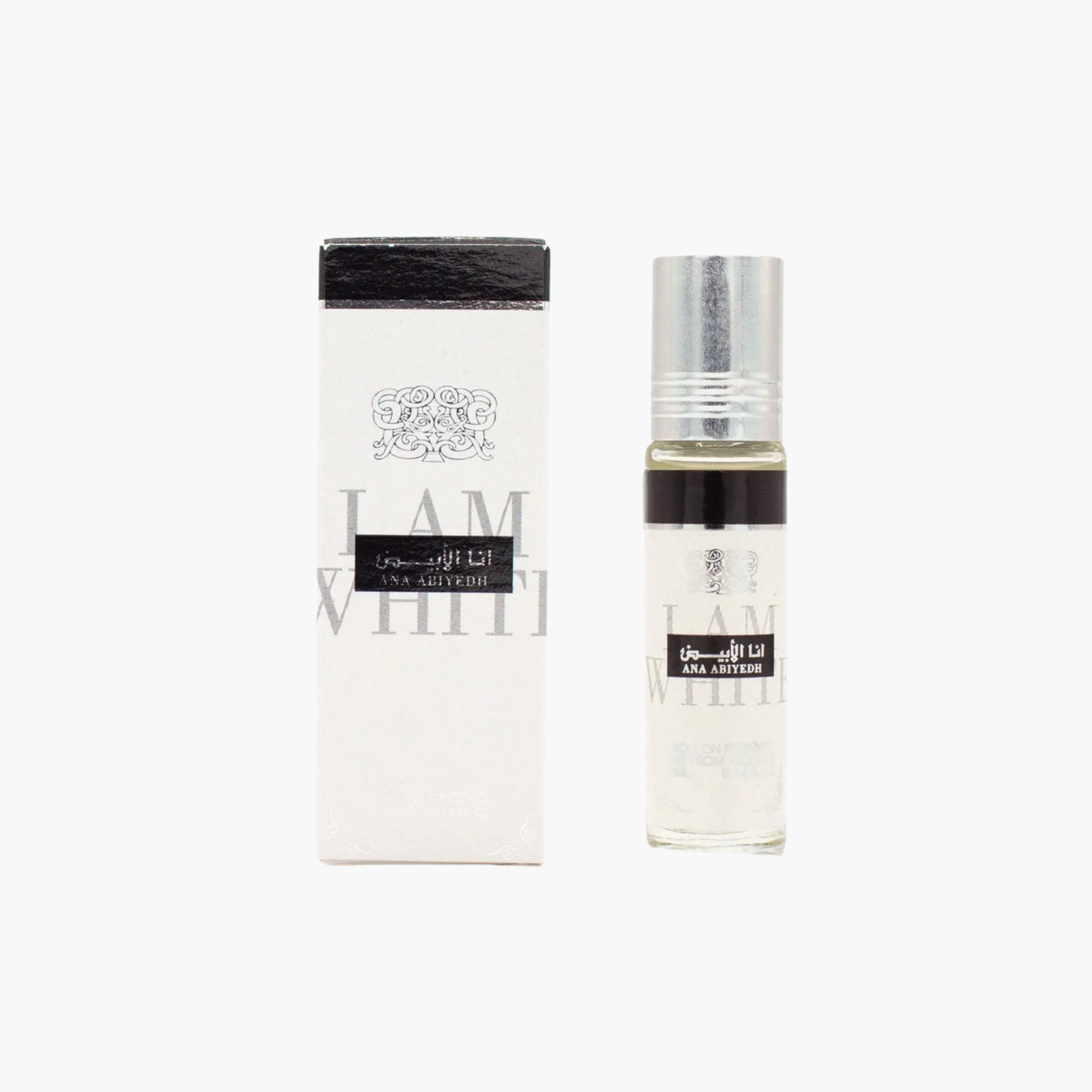 Lattafa Ana Abiyedh Unisex Concentrated Perfume Oil 10ml