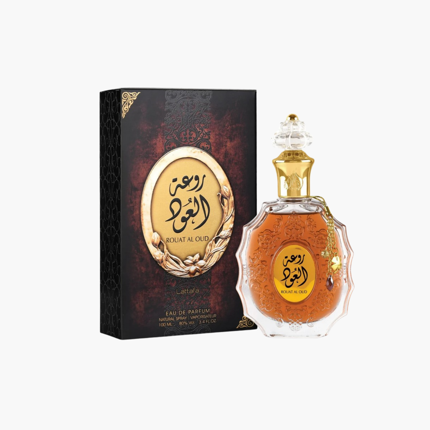 Lattafa Rouat Al Oud Unisex EDP Spray 3.4 oz