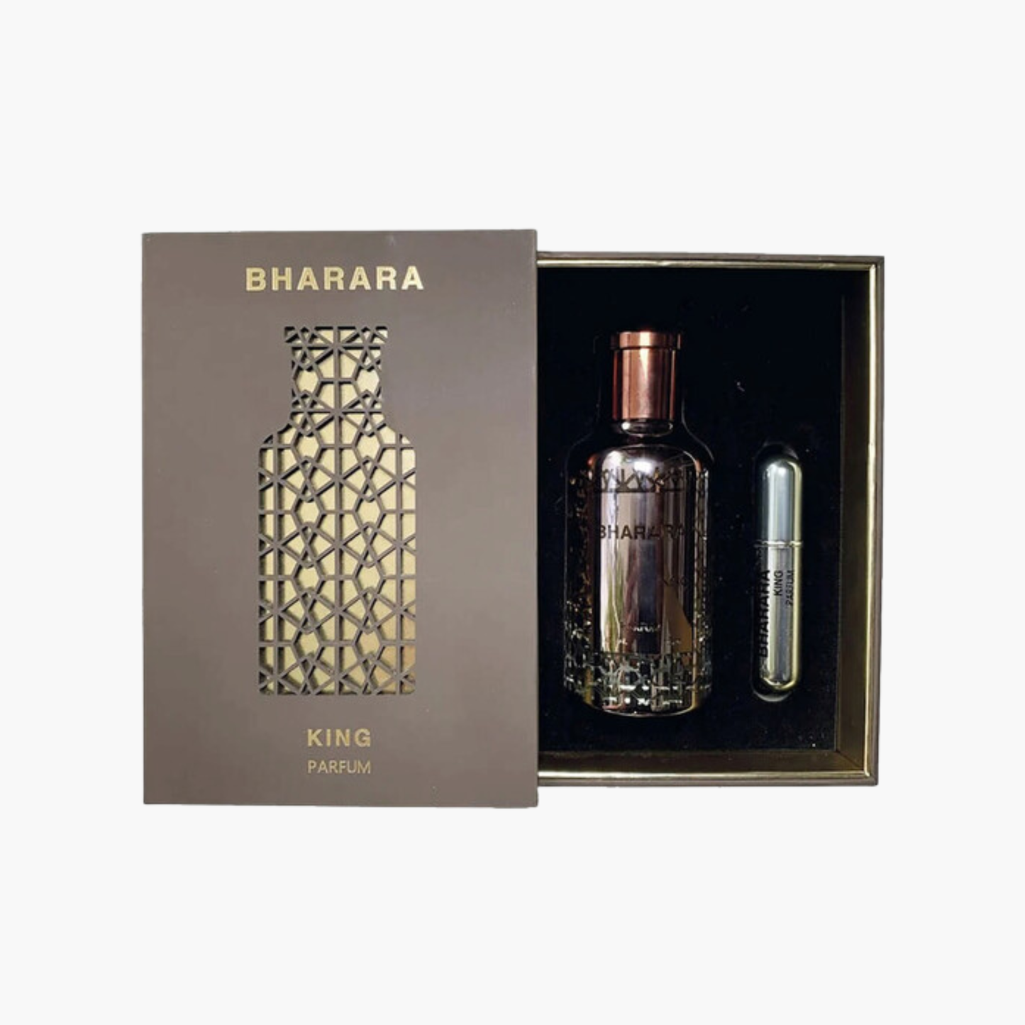 Bharara King Men 3PC Gift Set EDP Spray 3.4 oz