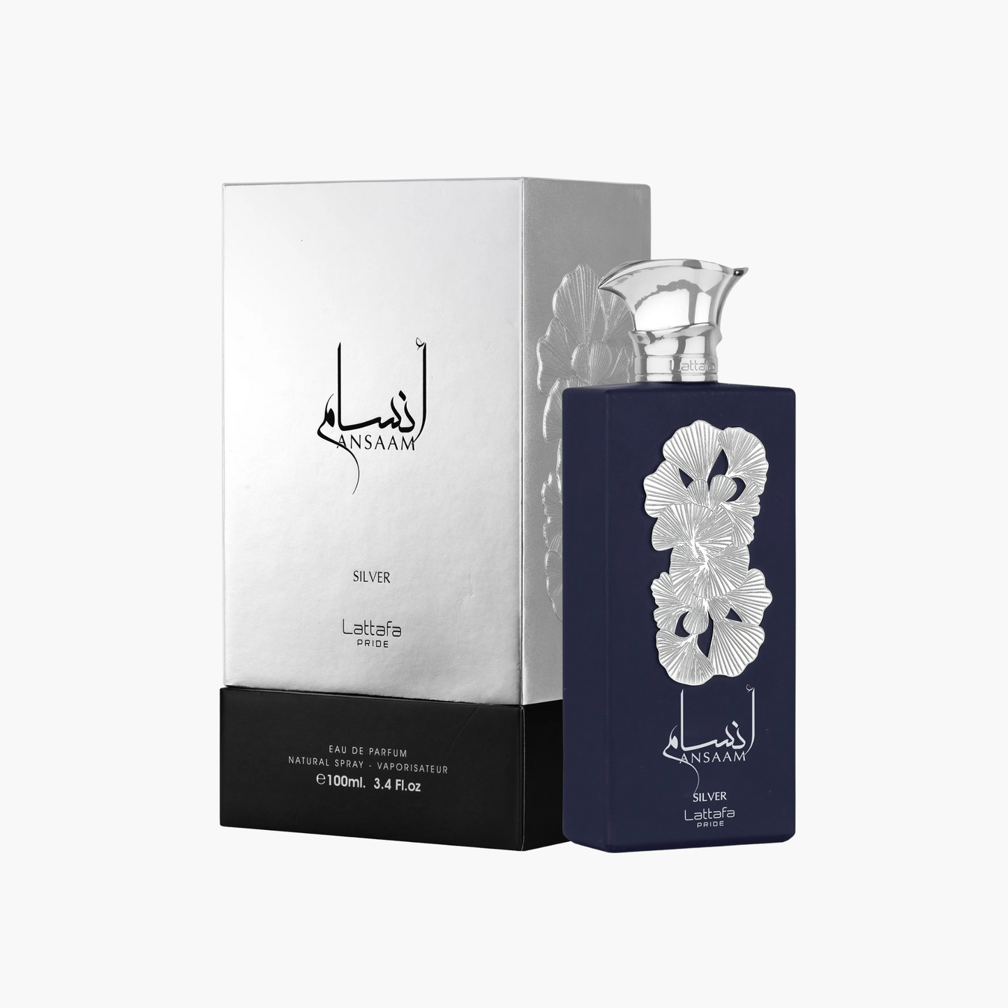 Lattafa Pride Ansaam Silver Unisex EDP Spray 3.4 oz