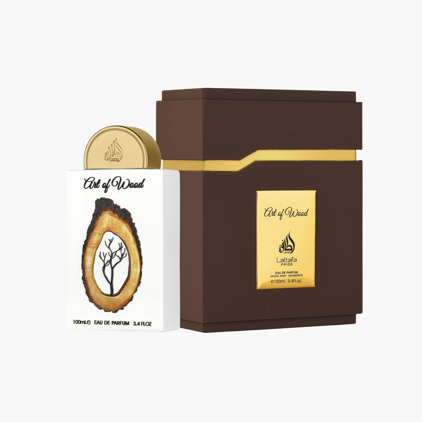 Lattafa Art of Wood Unisex EDP Spray 3.4 oz