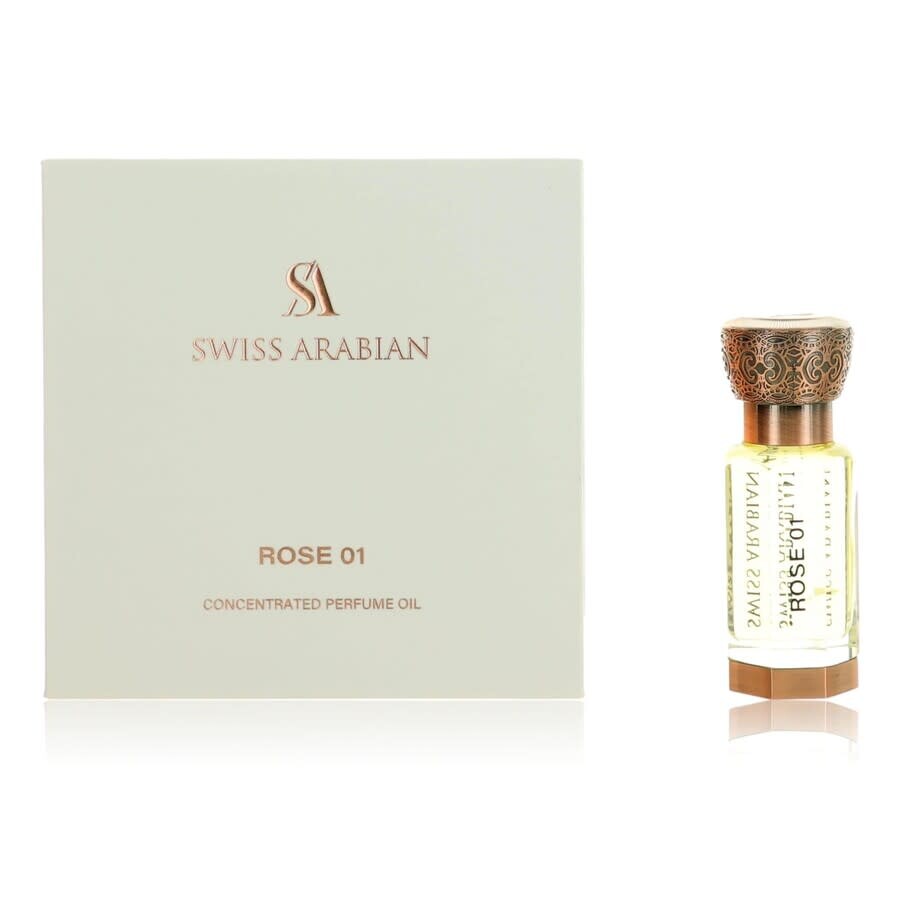 Swiss Arabian Rose 01 Luxury Concentrated Perfume Oil 0.5 oz