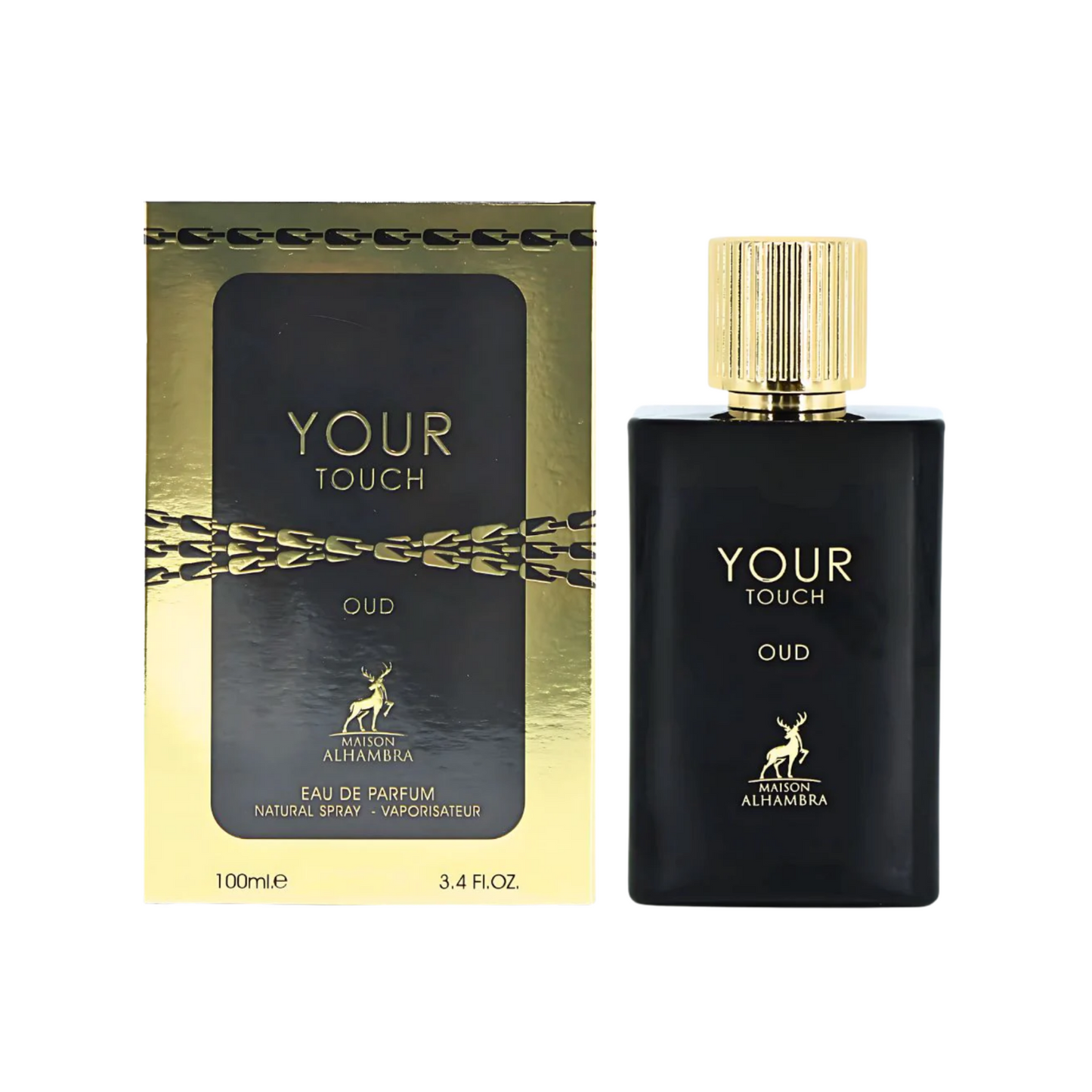 Maison Alhambra Your Touch Oud Unisex EDP Spray 3.0 oz