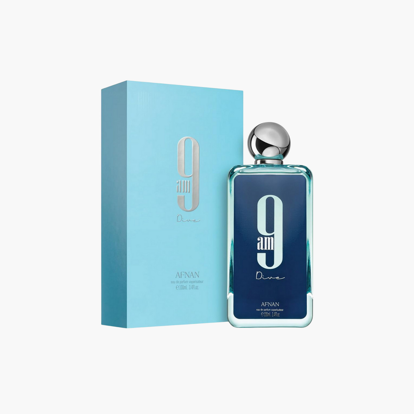 Afnan 9 AM Dive Unisex EDP Spray 3.4 oz