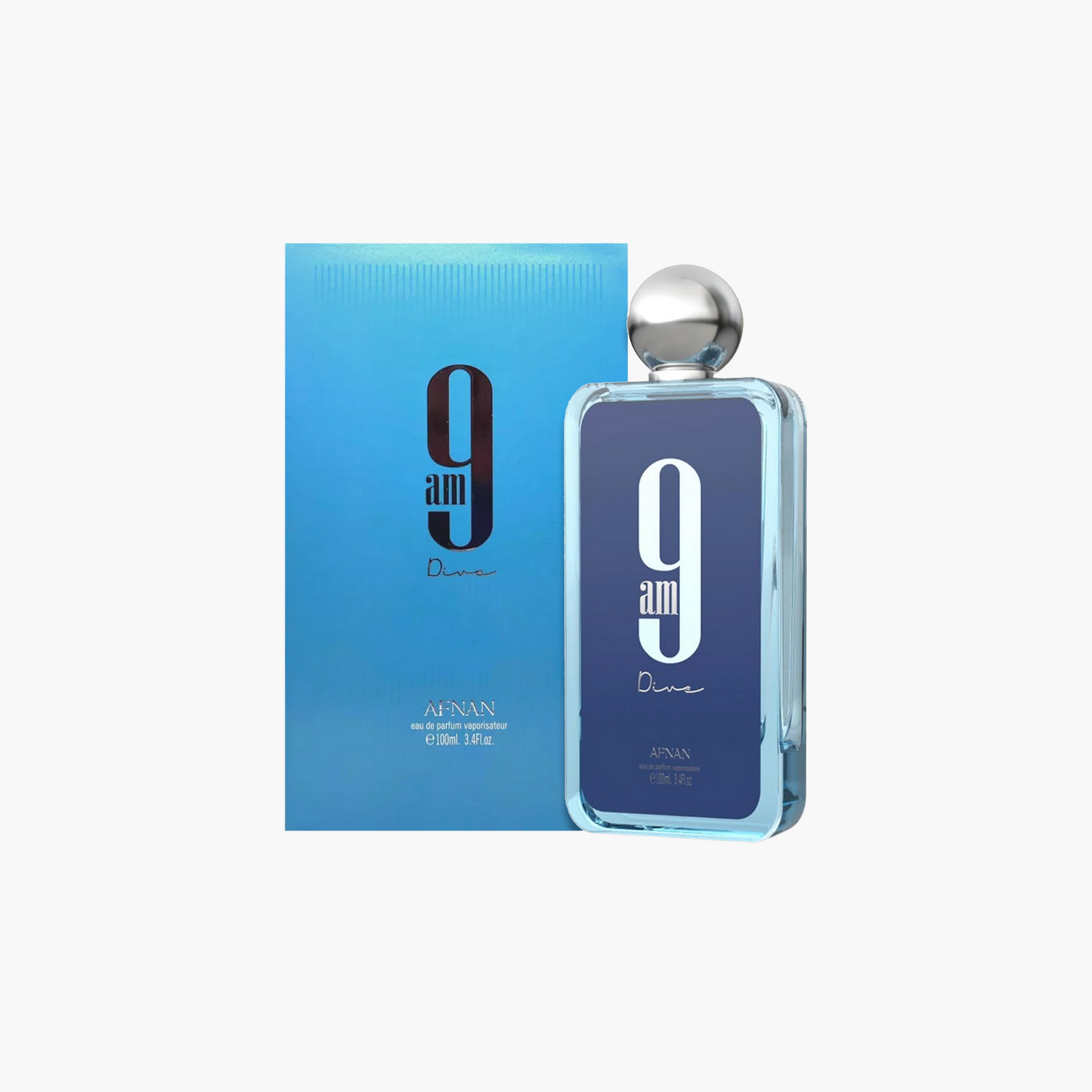Afnan 9 AM Dive Unisex EDP Spray 3.4 oz