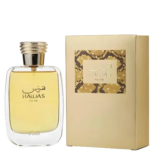 Rasasi Hawas for Her Eau De Parfum 3.4 oz
