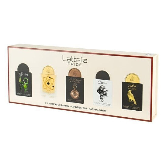 Lattafa Pride Eau de Parfum Gift Set Collection No.1 (5 x 0.67oz) (Gift Set)