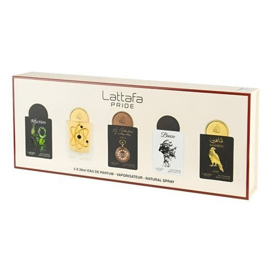 Lattafa Pride Eau de Parfum Gift Set Collection No.1 (5 x 0.67oz) (Gift Set)