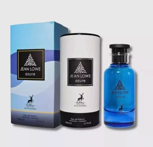 Maison Alhambra Jean Lowe Azure Men EDP Spray 3.4 oz