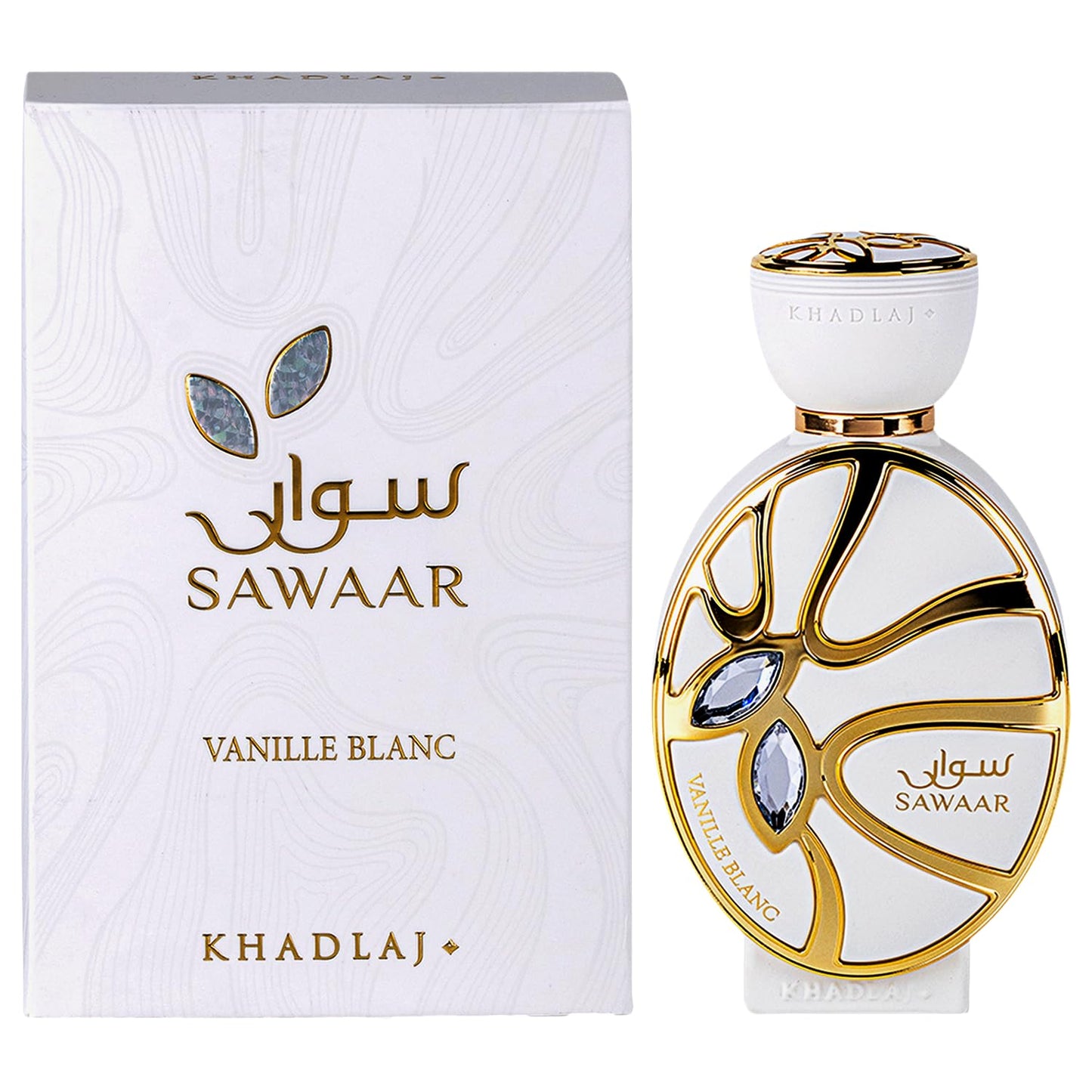Khadlaj Sawaar Vanille Blanc Unisex EPD Spray 3.4 Oz