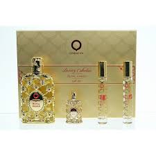Orientica Royal Amber Luxury Collection Unisex EDP Gift Set 4PC
