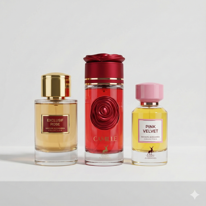 Maison Alhambra The "Rose & Romance" Bundle Unisex EDP Spray 3.0 oz