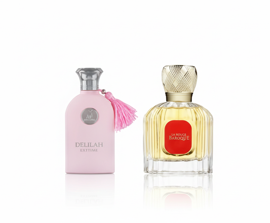 Maison Alhambra Delilah Pour Femme +  Maison Alhambra La Rouge Baroque  Unisex EDP Spray 3.0 oz