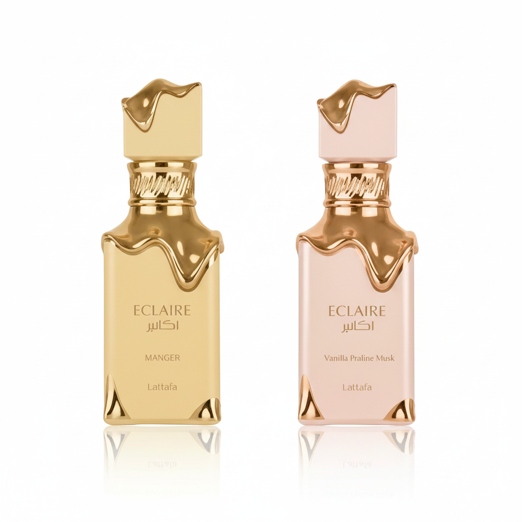 Lattafa  Eclaire Banoffi & Eclaire Pistache (Bundle) Unisex EDP Spray 3.0 oz