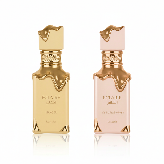 Lattafa  Eclaire Banoffi & Eclaire Pistache (Bundle) Unisex EDP Spray 3.0 oz