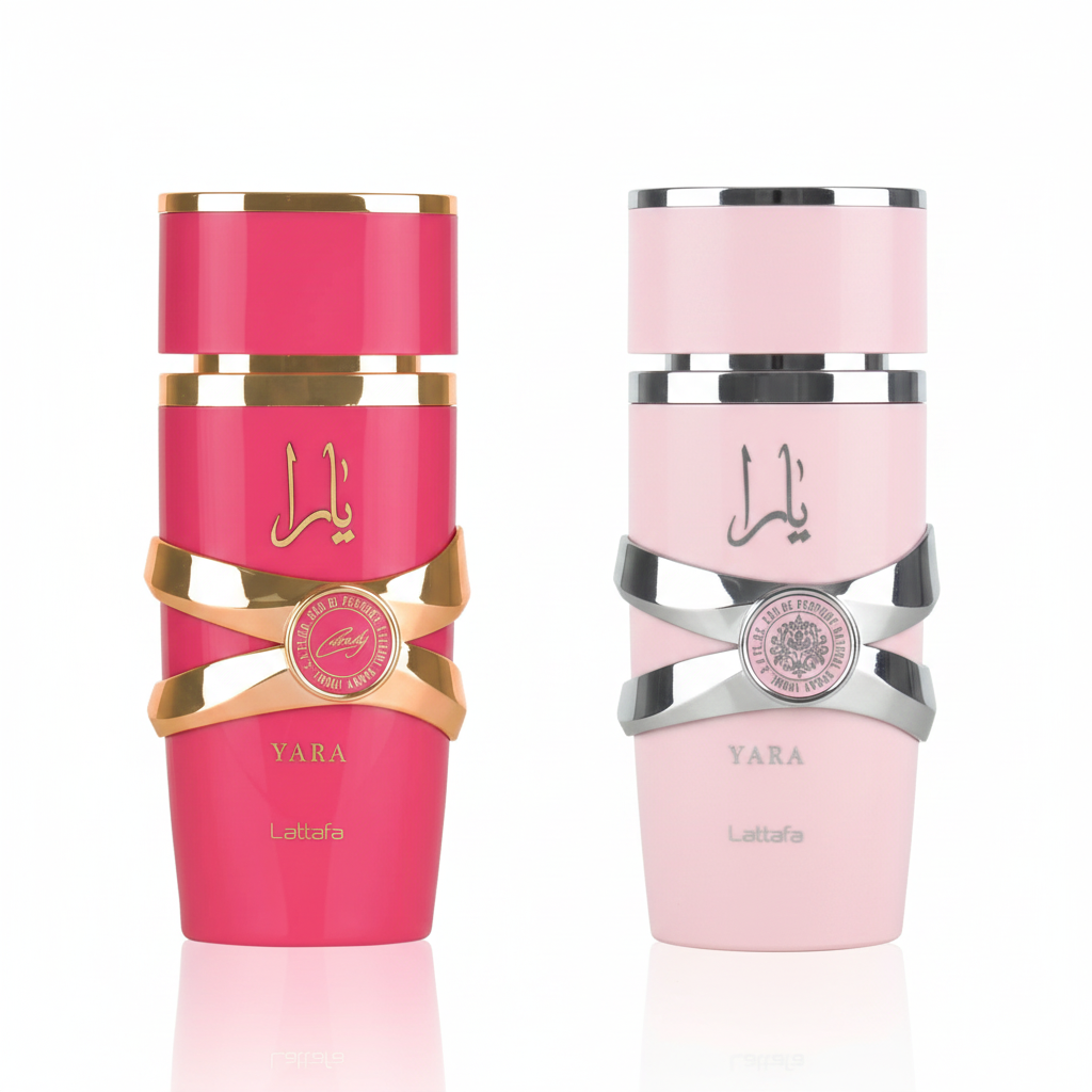 Lattaf Yara & Yara Candy (Bundel) Unisex EDP Spray 3.0 oz