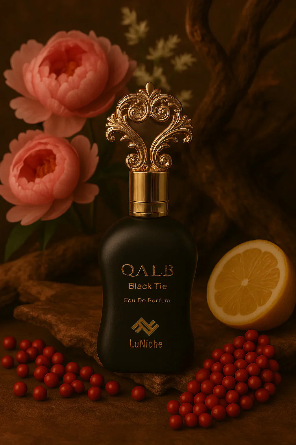 Luniche Qalb Black Tie Unisex EDP Spray 3.4 oz