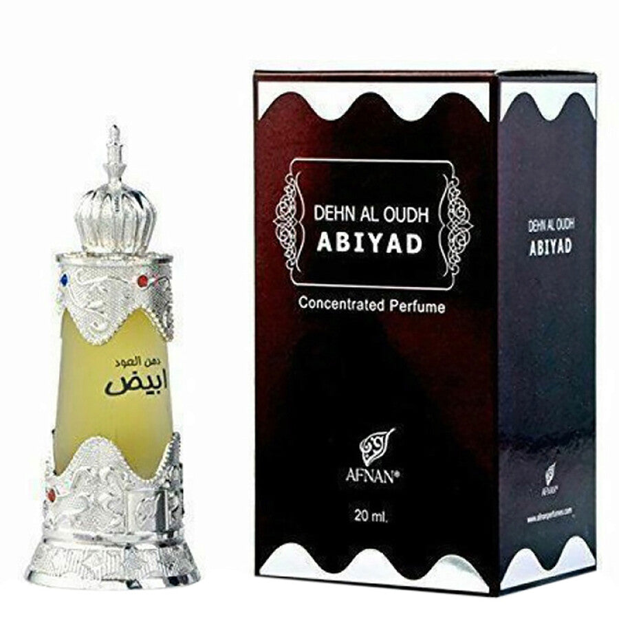 Afnan Dehn Al Oudh Abiyad Unisex EDP Spray 0.67 oz