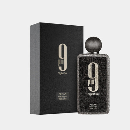 Afnan 9 PM Night Out Unisex EDP Spray 3.0 oz