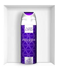 Aris Poison Perfumed Body Deo Spray 6.7 oz