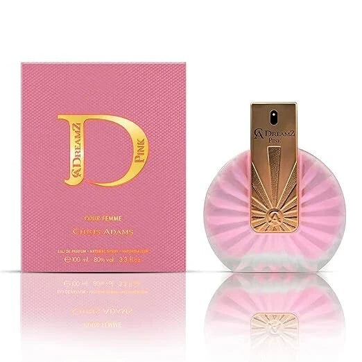 Chris Adams Dreamz Woman Pink Gift Set  EDP Spray 3.0 oz