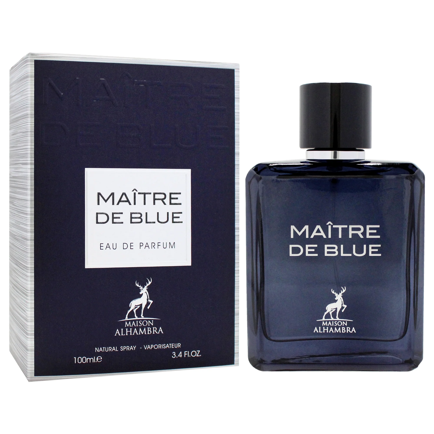 Maison Alhambra Maître de Blue Men EDP Spray 3.4 oz