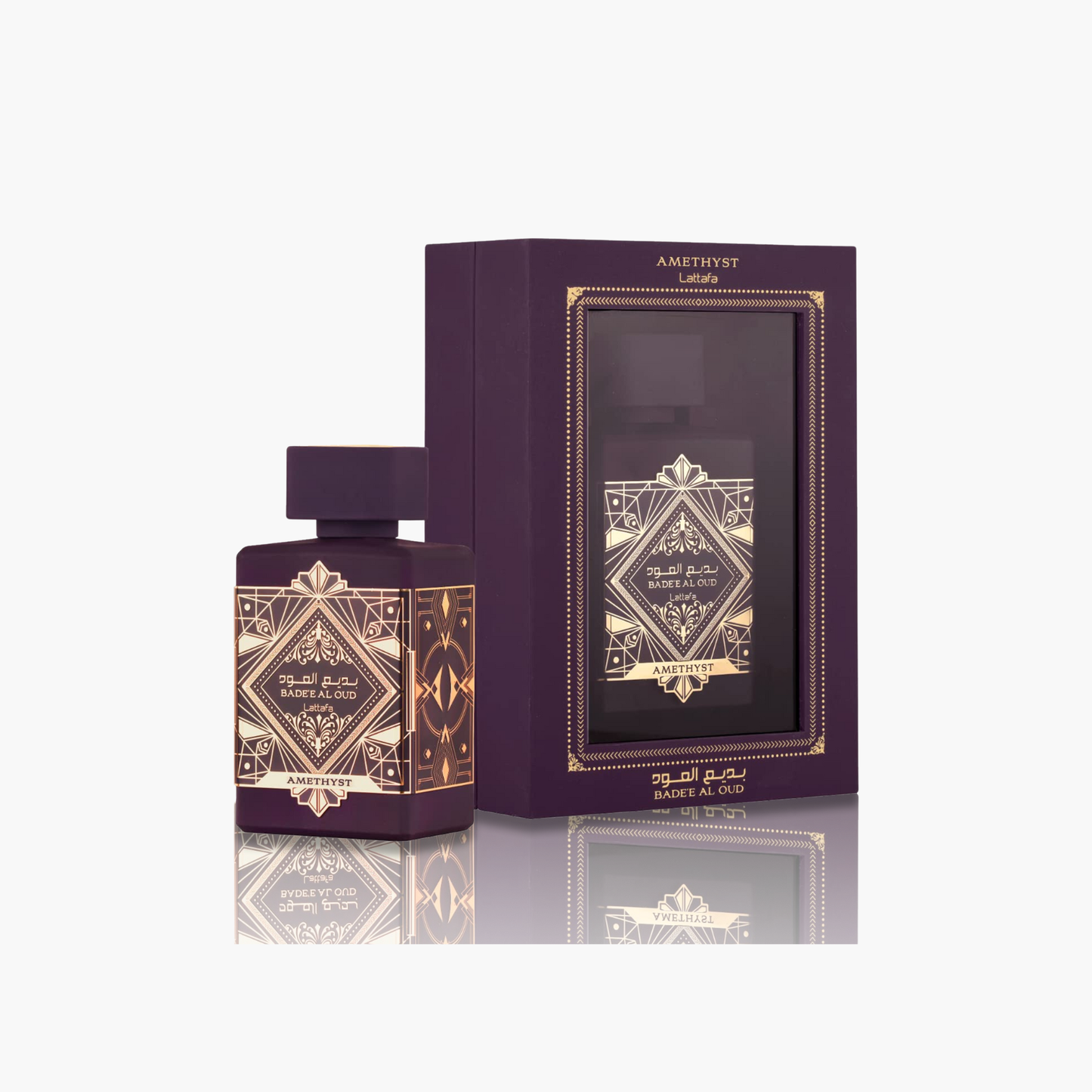 Lattafa Bade'e Al Oud Amethyst Unisex EDP Spray 3.4 oz