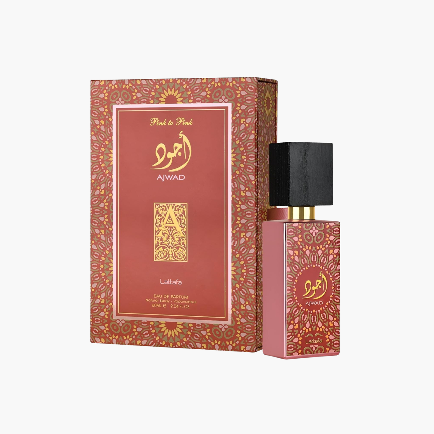 Lattafa Ajwad Pink to Pink Unisex EDP Spray 2.0 oz