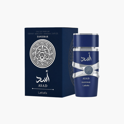 Lattafa Asad Zanzibar Men EDP Spray 3.4 oz