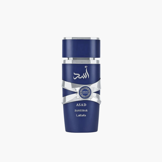 Lattafa Asad Zanzibar Limited Edition Men EDP Spray 3.4 oz