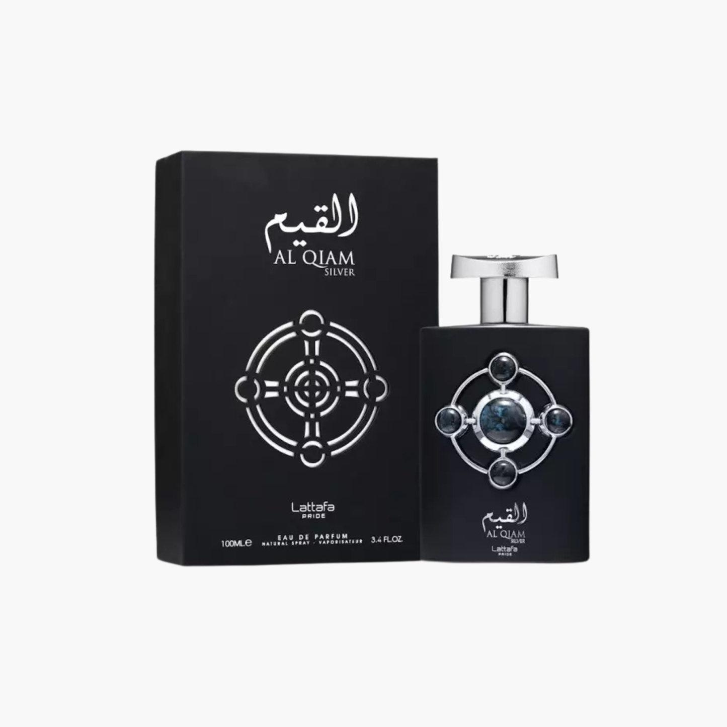 Lattafa Pride Al Qiam Silver Unisex EDP Spray 3.4 oz