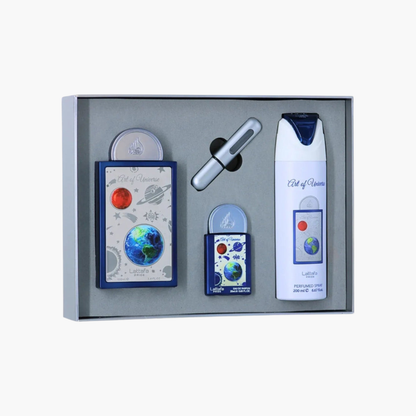Lattafa Pride Art of Universe Unisex 3PC Gift Set EDP Spray 3.4 oz