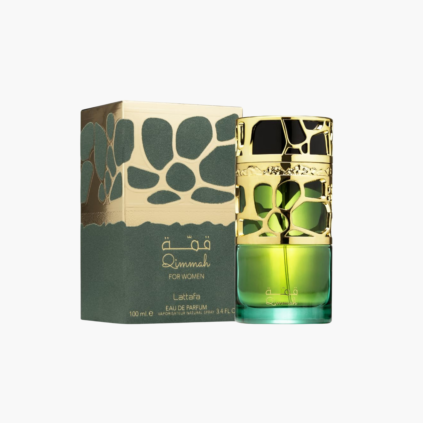 Lattafa Qimmah for Women Eau De Parfum 3.4 oz