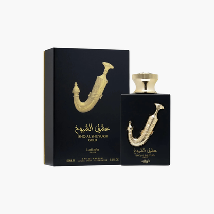 Lattafa Ishq Al Shuyukh Gold Unisex EDP Spray 3.4 oz