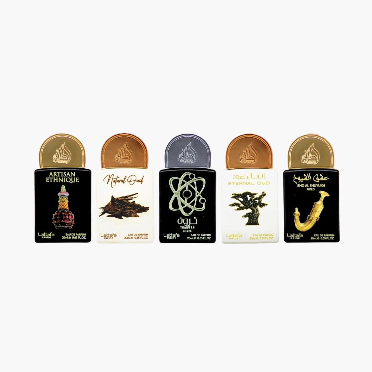 Lattafa Pride Eau de Parfum Gift Set Collection No.2 (5 x 20ml (Gift Set)