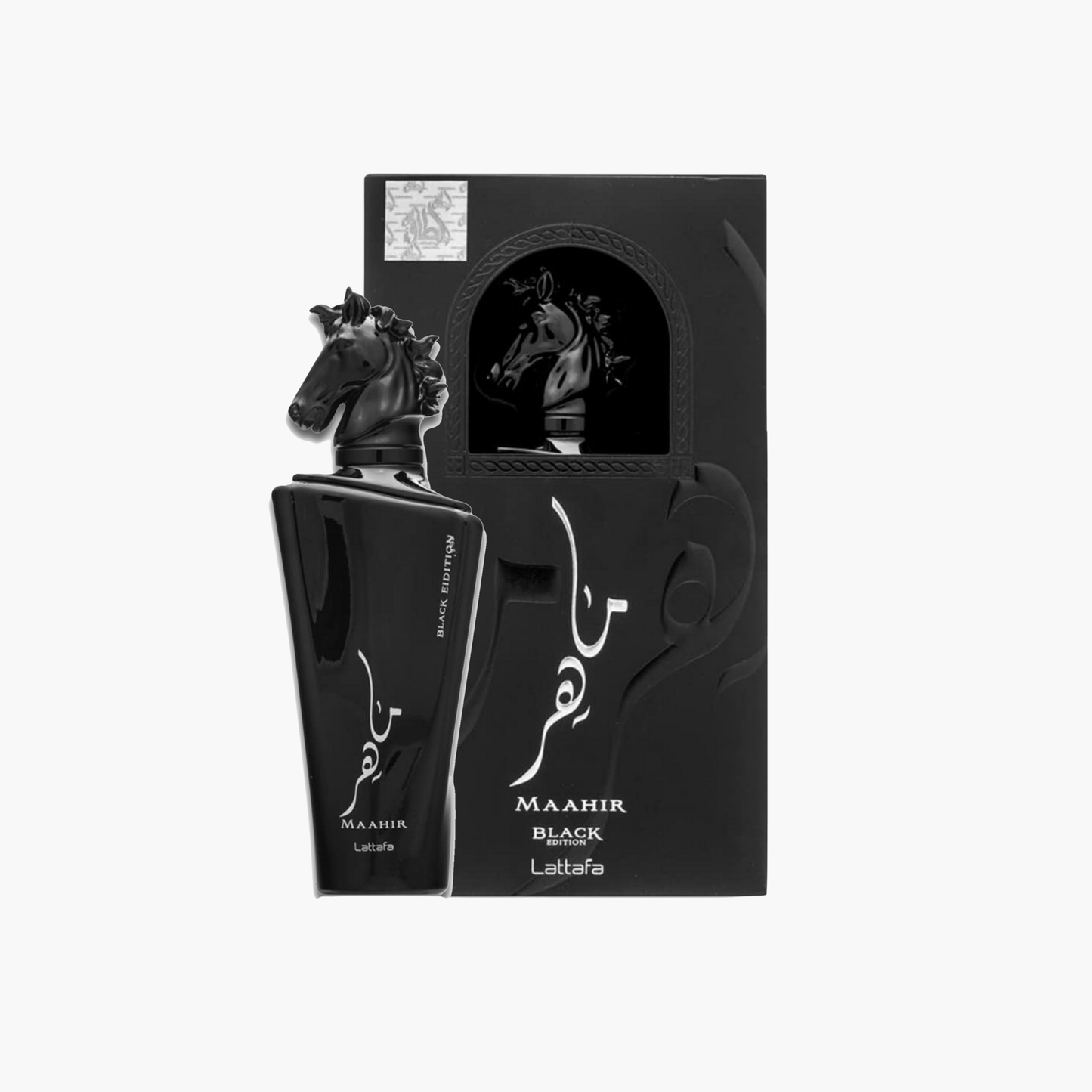 Lattafa Maahir Black Edition Unisex EDP Spray 3.4 oz